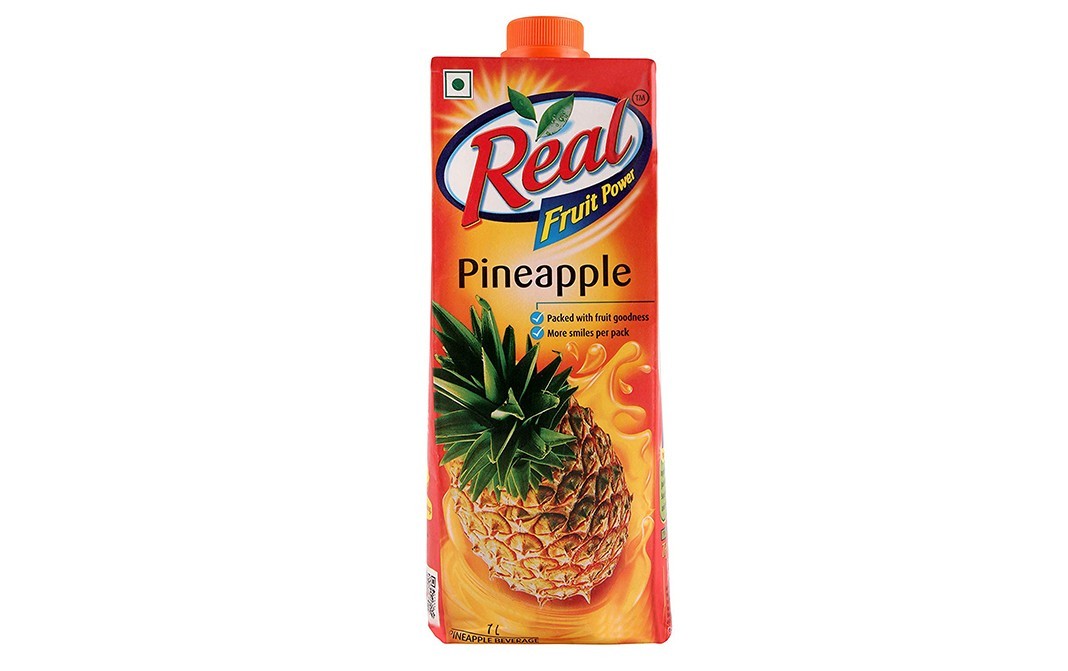 Real Pineapple    Tetra Pack  1 litre